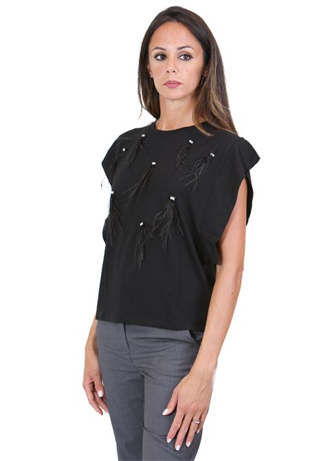CON APPLICAZIONE MANILA GRACE | T- Shirt | T189CUMA001